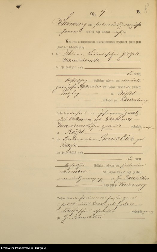 image.from.unit.number "Heiraths-Haupt-Register Nr 1 - 30"