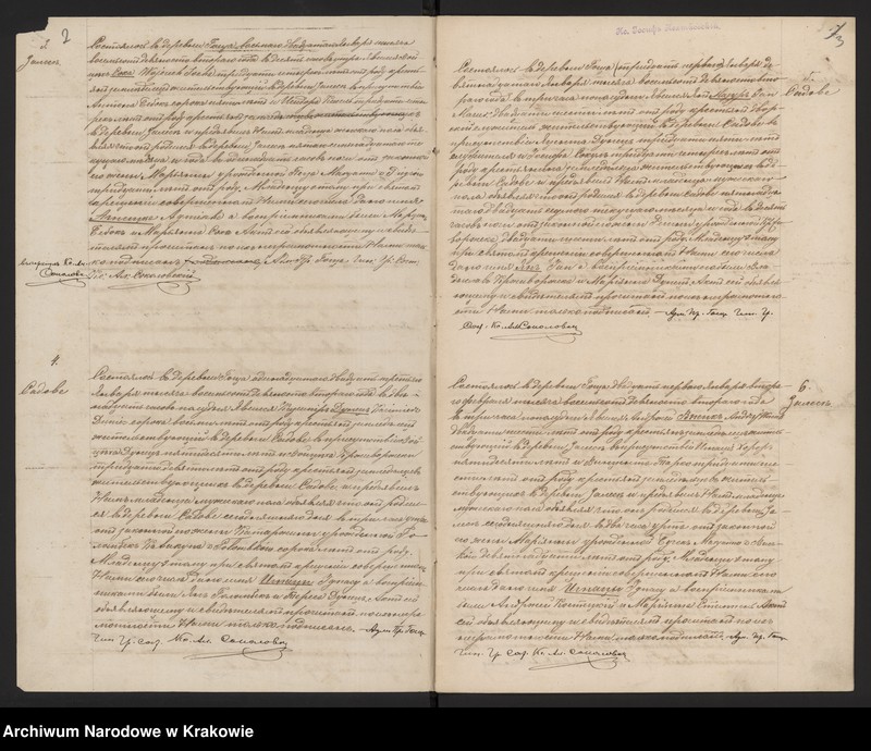 Obraz 5 z jednostki "Duplikat Aktów Urodzonych, Zaślubionych i Zmarłych w Parafii Goszcza w 1892 r."