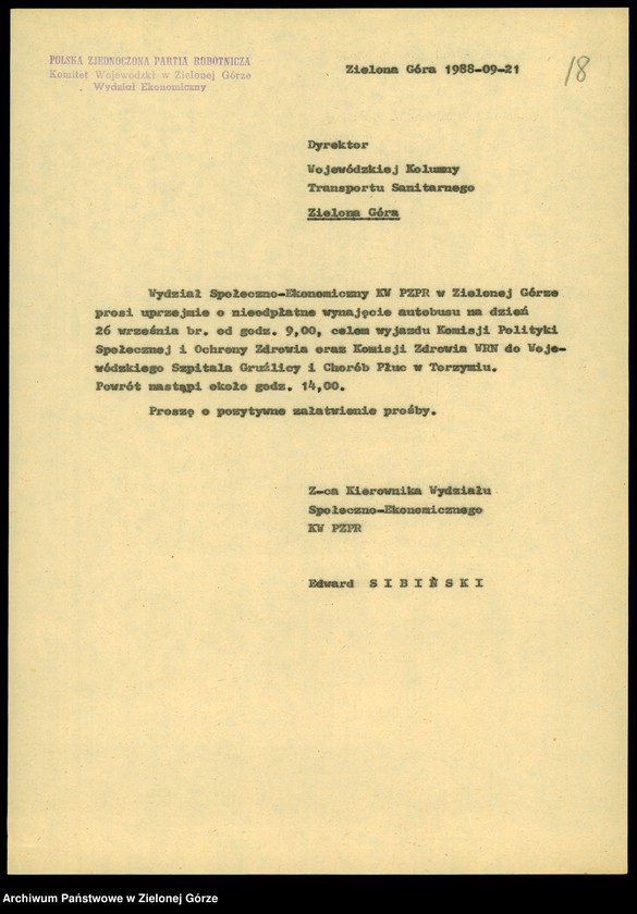 Obraz 20 z jednostki "Zdrowie. Materiały Komisji Polityki Społecznej i Ochrony Zdrowia przy KW"