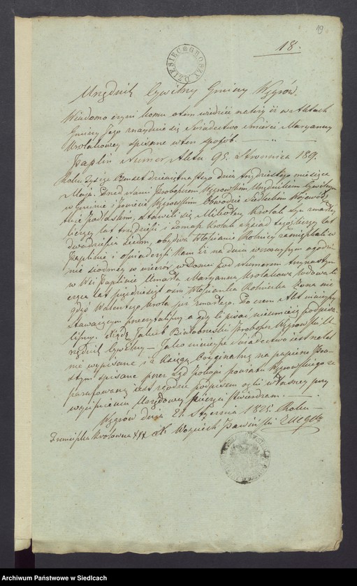 image.from.unit.number "Dowody do akt małżeństw"