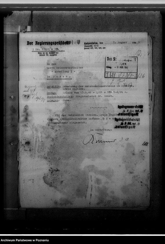 Obraz 17 z jednostki "Schmiedeskamp und Siegmund - komisarze obwodowi"