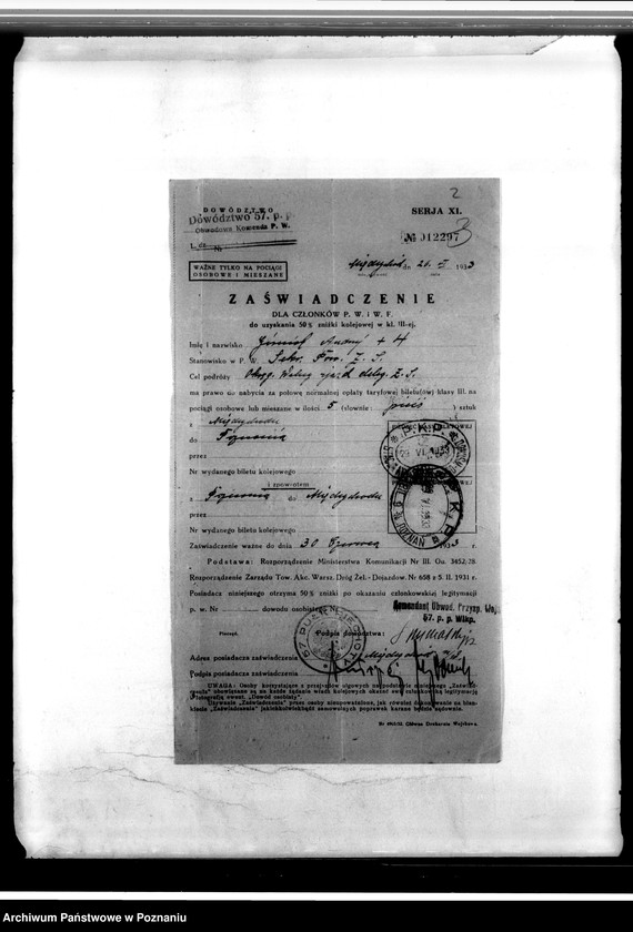 Obraz 6 z jednostki "Sprawy budżetowe - Zarządu Okręgu i Komend Powiatowych"