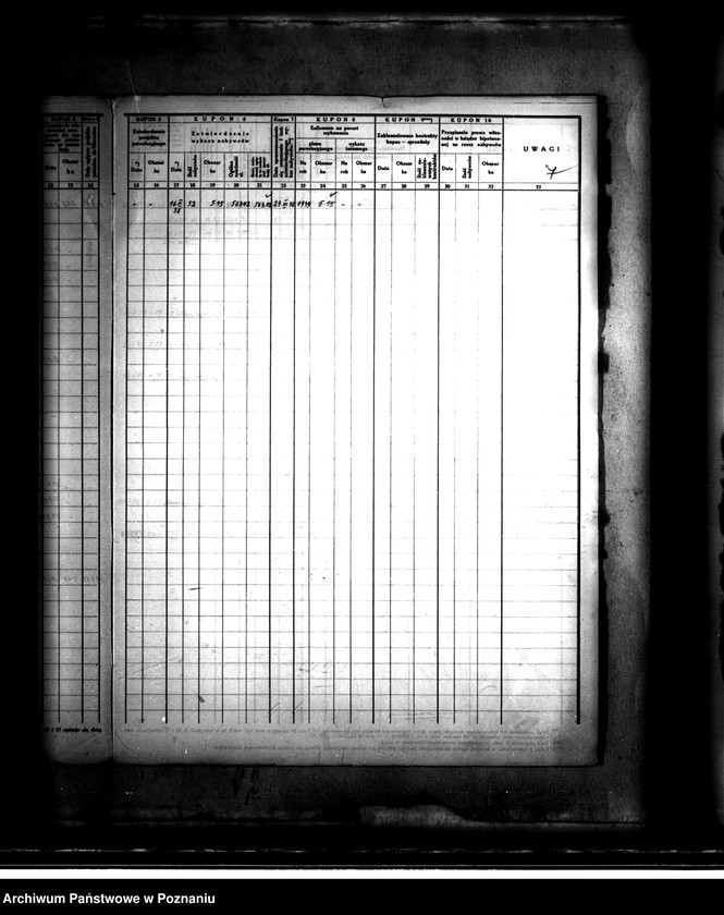 Obraz 11 z jednostki "Księga kontroli prac parcelacji prywatnej dla powiatu poznańskiego"