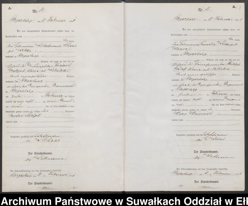 image.from.unit.number "[Geburts-Neben-Register des Preussischen Standes-Amtes Angerburg Kreis Angerburg] Nr1-Nr120"