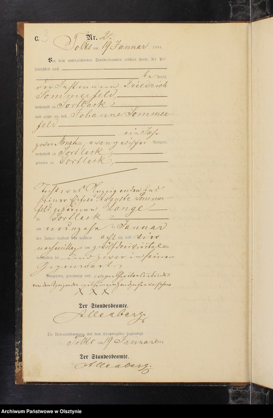 image.from.unit.number "Sterbe-Neben-Register Nr 1 - 22"