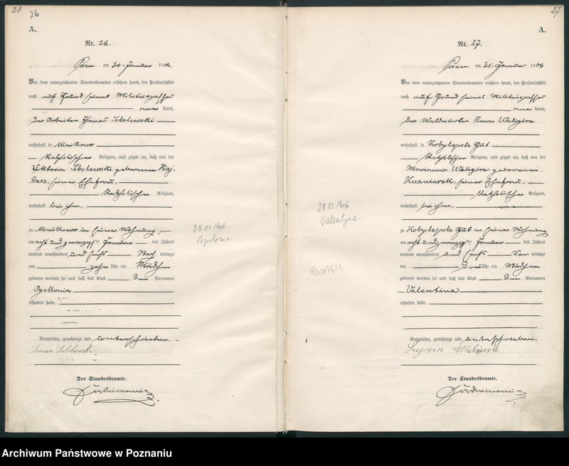 Obraz 16 z jednostki "Księga miejscowa urodzeń"