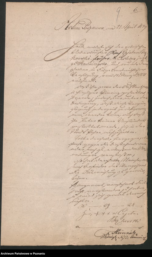 Obraz 12 z jednostki "A. betr. Cajetan Bonkowski in Leipe"