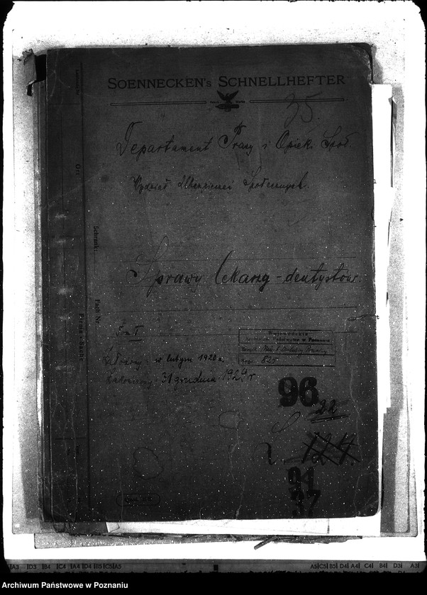 Obraz 4 z jednostki "Sprawy lekarzy - dentystów [regulamin, wykazy zatrudnionych dentystów i techniki dentystów]. [Okręgowy Urząd Ubezpieczeń]"