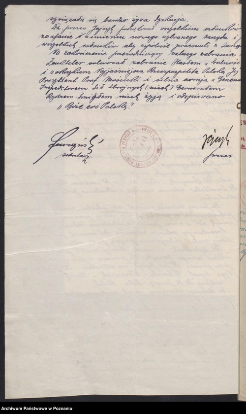 Obraz 16 z jednostki "Lwówek, powiat Nowy Tomyśl - akta koła."