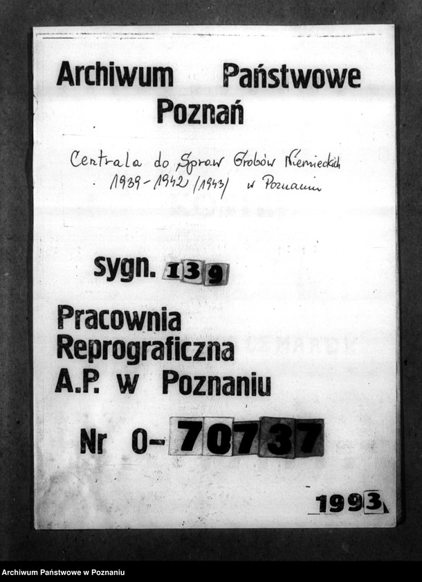 Obraz 1 z jednostki "Artur Kern aus Glinau, Kreis Neutomischel (Nowy Tomyśl)"