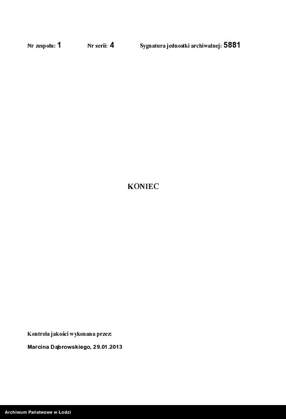 Obraz 16 z jednostki "O nastrojkě Haimom˝ Blavatom˝ v˝ Lodzi po Petrokovskoj ul[ice] N 17/275 4 êtaža na suŝestvuûŝem˝ 3h˝ êtažnom˝ domě"