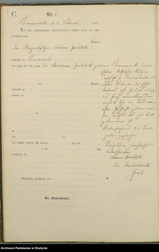 image.from.unit.number "Sterbe-Haupt-Register Nr 1 - 51"