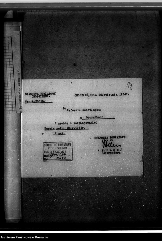 Obraz 17 z jednostki "Zatwierdzenie zakładu przemysłowego /solarni skór/ Emil Draeger w Chodzieży"