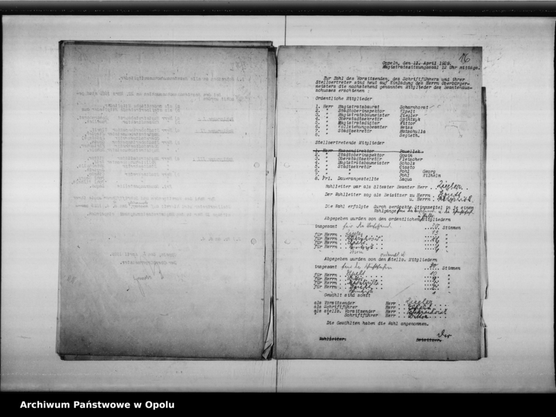 image.from.unit.number "Beamtenausschuss Wahl 1929"