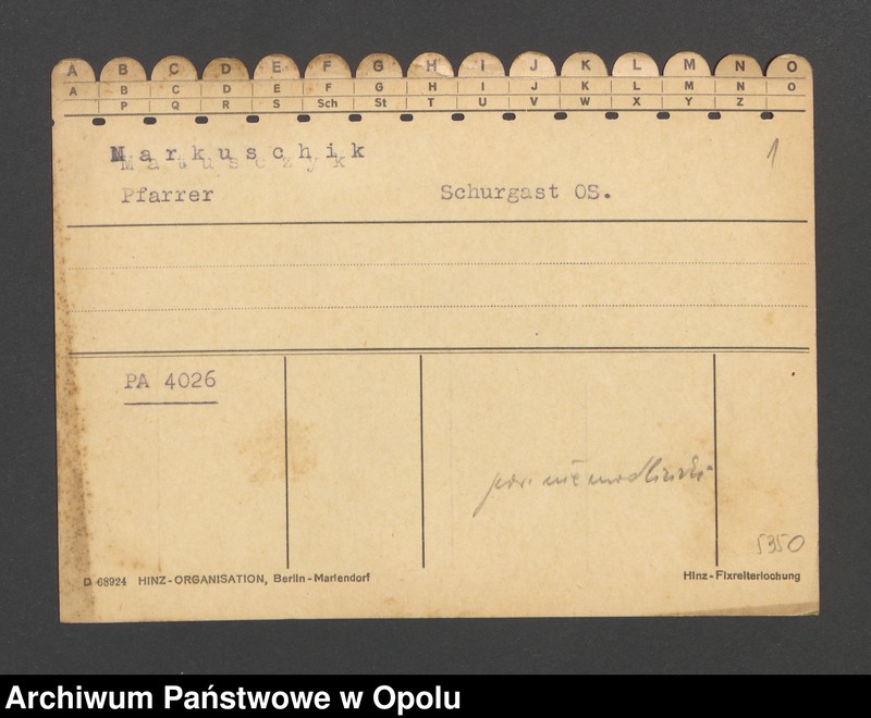 Obraz 3 z jednostki "[Markuschik, Schurgast]"