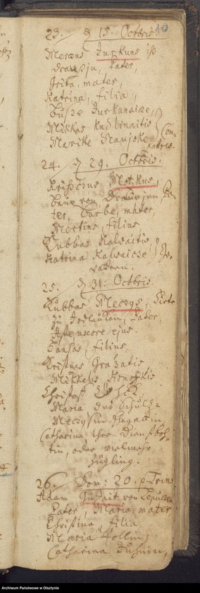image.from.unit.number "Taufregister der Kirche zu Jodlauken"