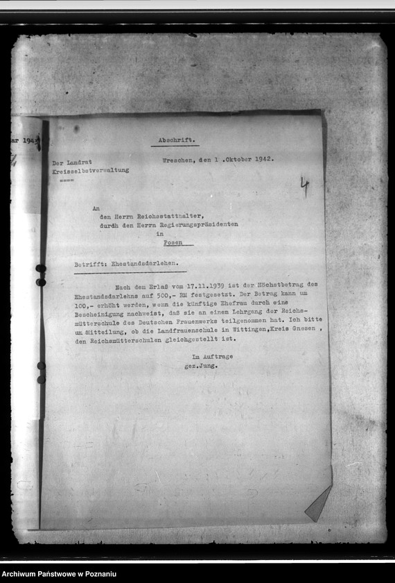 Obraz 8 z jednostki "Ehestandsdarlehen"