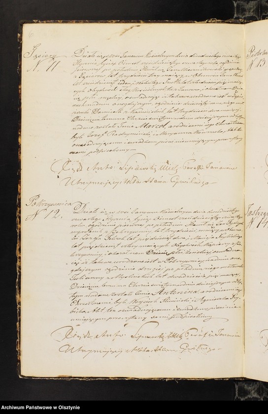 image.from.unit.number "Duplikat Aktow Stanu Cywilnego Urodzonych, Zaślubionych i Zmarłych z Parafii Janowiec z roku 1864-go"
