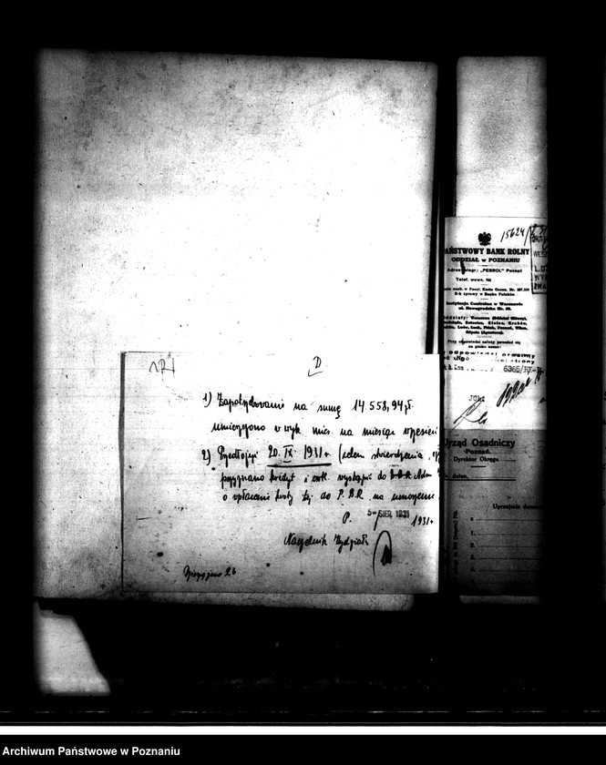 Obraz 17 z jednostki "Odkup osady Dzierżążno nr 26 powiatu mogileńskiego"