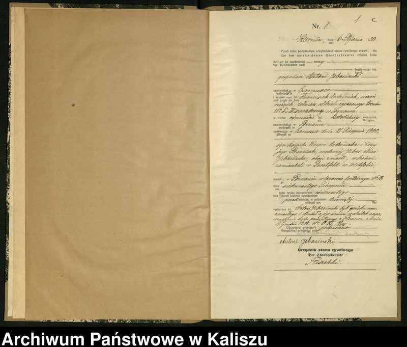 Obraz 4 z jednostki "[Księga zgonów]"