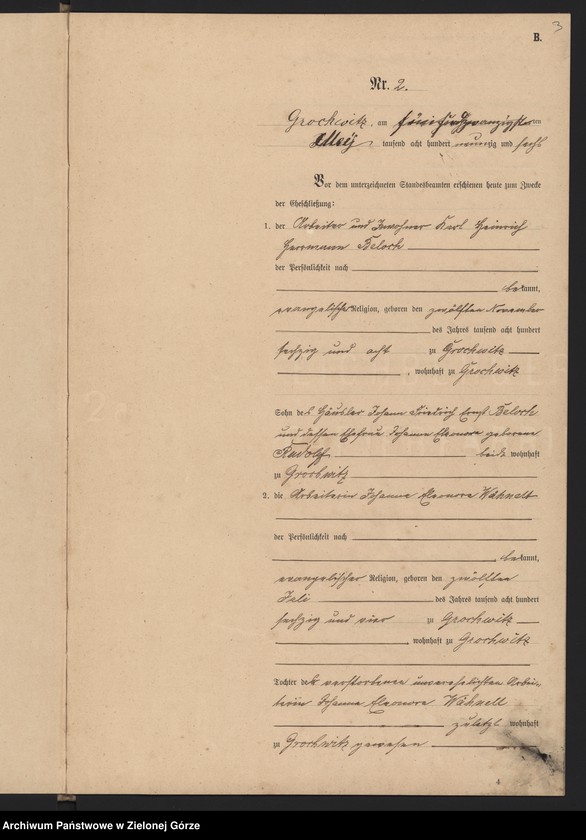 Obraz 5 z jednostki "Heitraths-Haupt-Register"