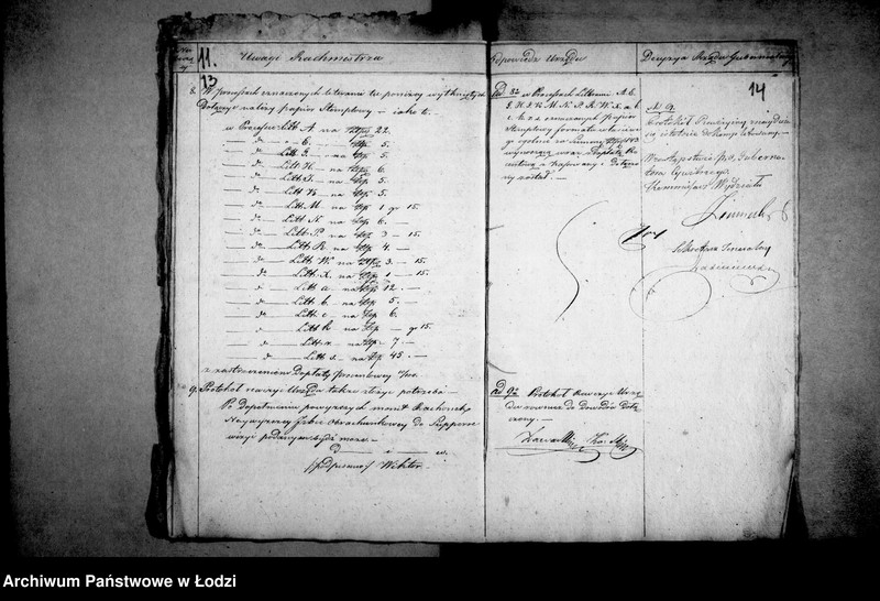 Obraz 13 z jednostki "[Korespondencja z Wydziałem Sarbowym Rządu Gubernialnego Mazowieckiego]"