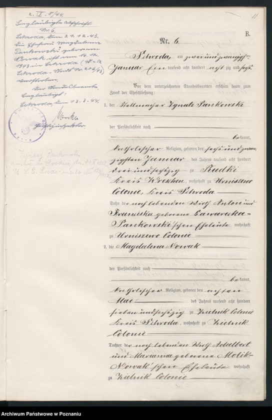 image.from.unit.number "Księga małżeństw"