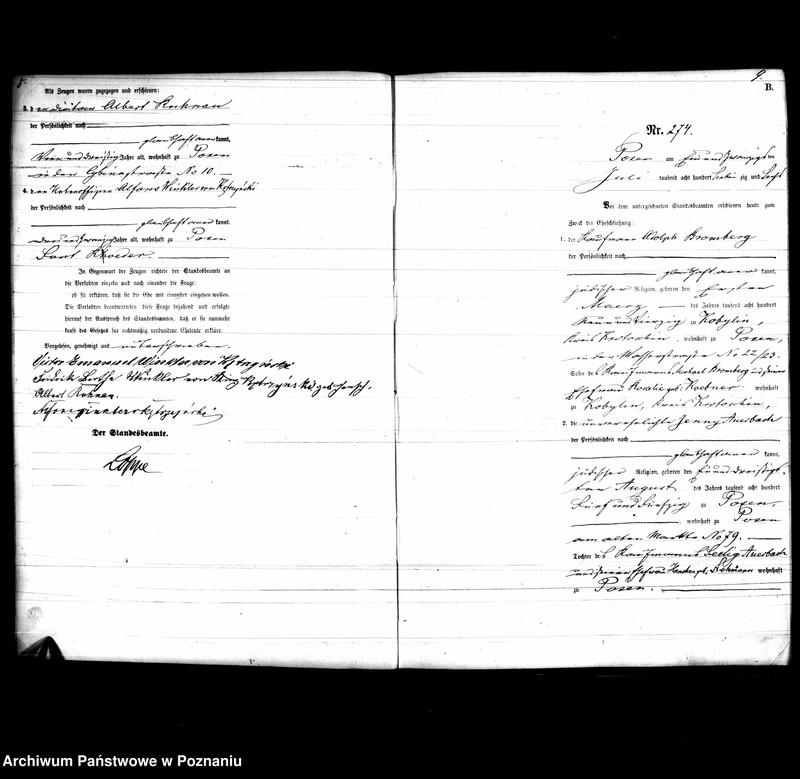 Obraz 7 z jednostki "Księga małżeństw"