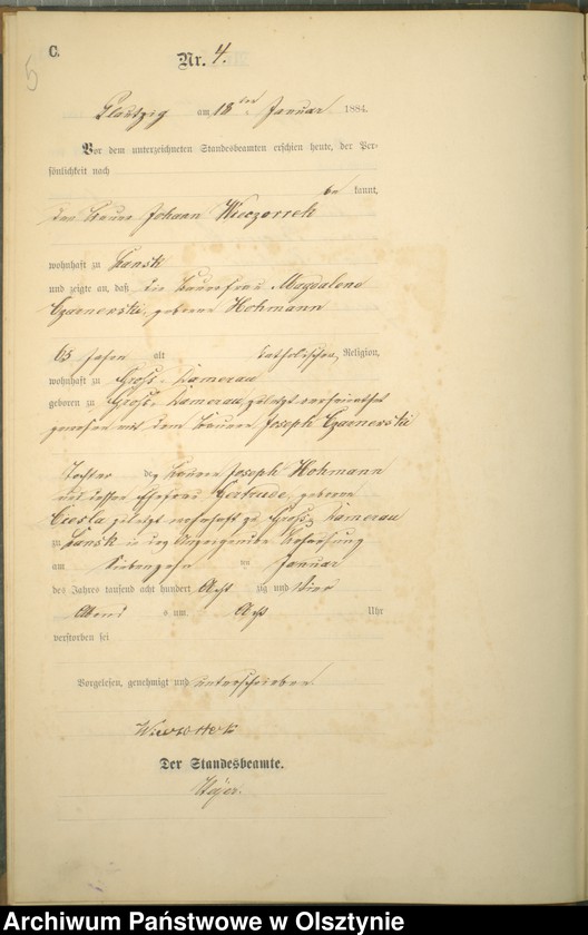 image.from.unit.number "Sterbe-Haupt-Register Nr 1 - 37"