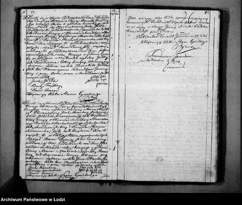 image.from.unit.number "Księga Akt Stanu Cywilnego Wyznania Mojżeszowego Urodzenia, Małżeństwa, Smierci w parafii Bełchatow w Powiecie Piotrkowskim Wojewodztwie Kali[skim] na Rok 1832"