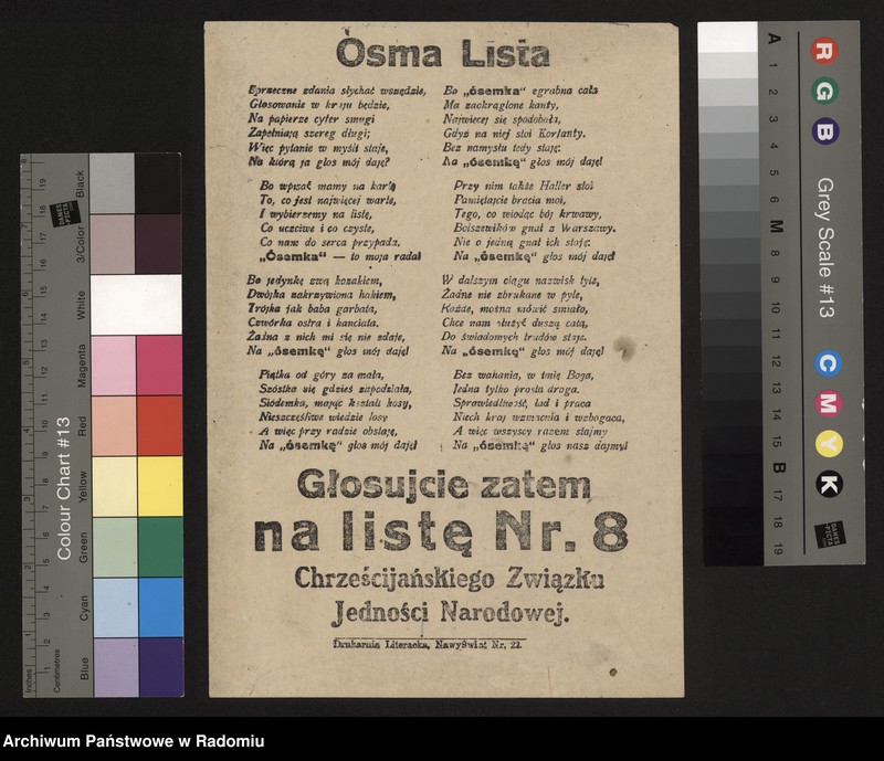 Obraz 4 z kolekcji "Poezja w archiwaliach skryta111"