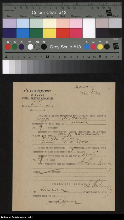 Obraz 3 z jednostki "Szyja Lewkowicz - fabryka świec"