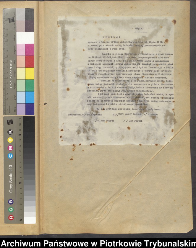 Obraz 3 z jednostki "[Księga ludności stałej gminy Ręczno] wieś i kolonia Tomawa"