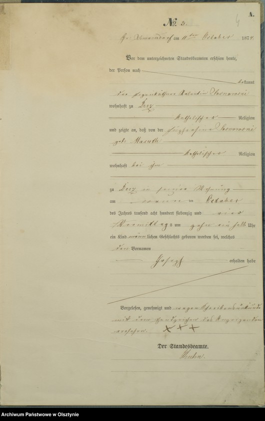 image.from.unit.number "Haupt-Geburts-Register Nr 1 - 30"
