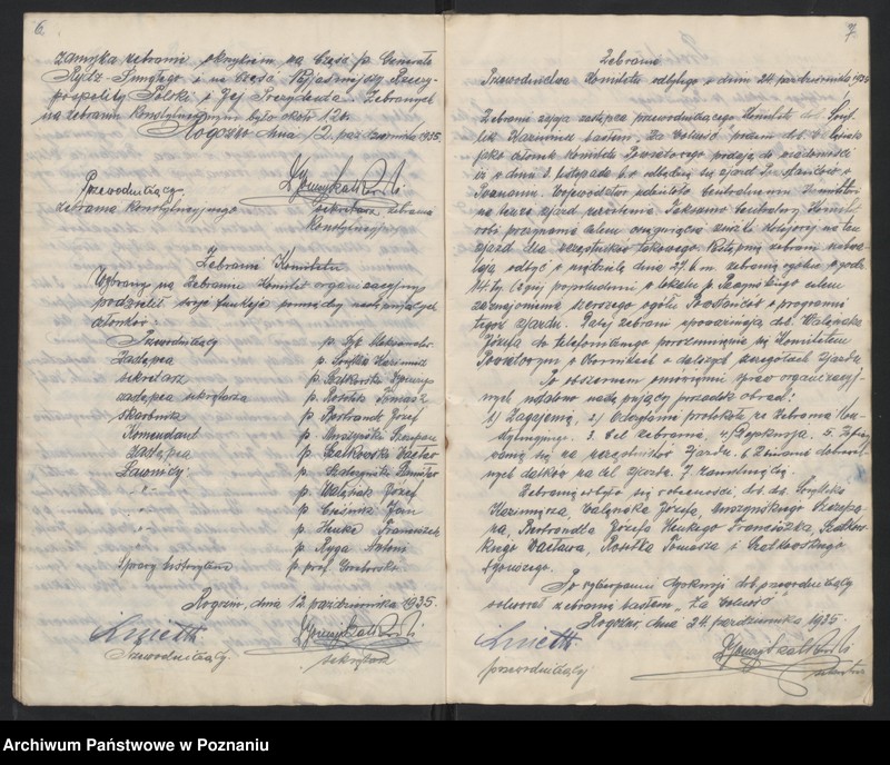 Obraz 7 z jednostki "Rogoźno, powiat Oborniki - akta koła [protokoły zebrań]"