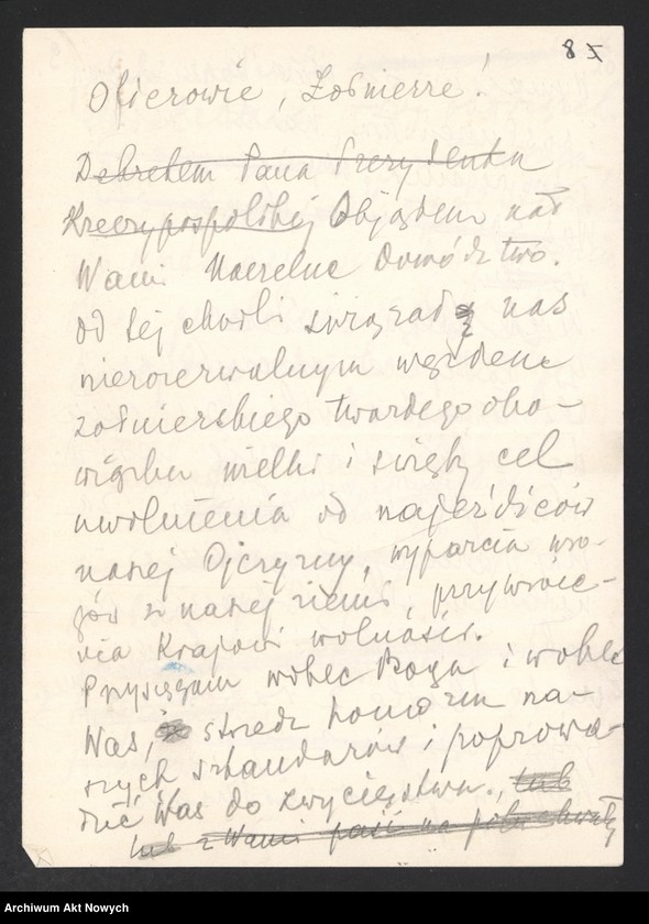 image.from.unit.number "Działalność polityczna i wojskowa Władysława Sikorskiego jako premiera Rządu RP na emigracji i Naczelnego Wodza. T. I. Program nowego rządu. Kontakty z rządami państw alianckich. Odezwy, oświadczenia, instrukcja, komunikat, sprawozdanie."