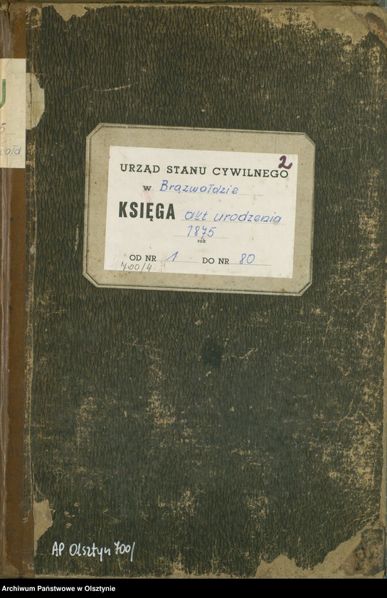 image.from.unit.number "Haupt-Geburts-Register Nr 1 - 80"