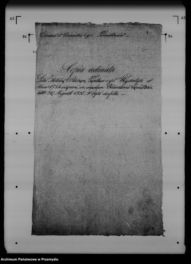 image.from.unit.number "[Kopie ksiąg metrykalnych parafii Wyszatyce (dekanat Radymno)]"