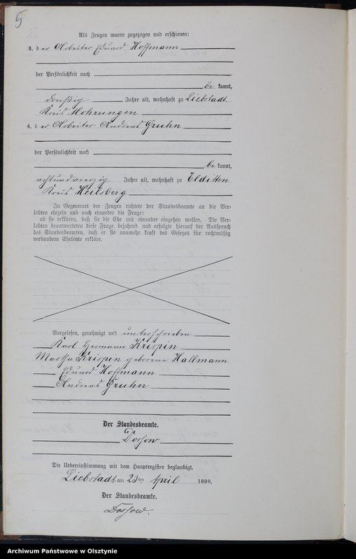 image.from.unit.number "Heiraths-Neben-Register Nr 1 - 16"