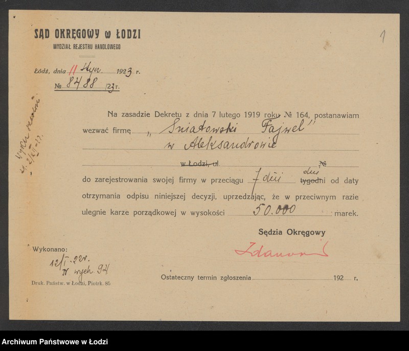 Obraz 3 z jednostki "Fajwel Śniatowski- sklep rzeźniczy"