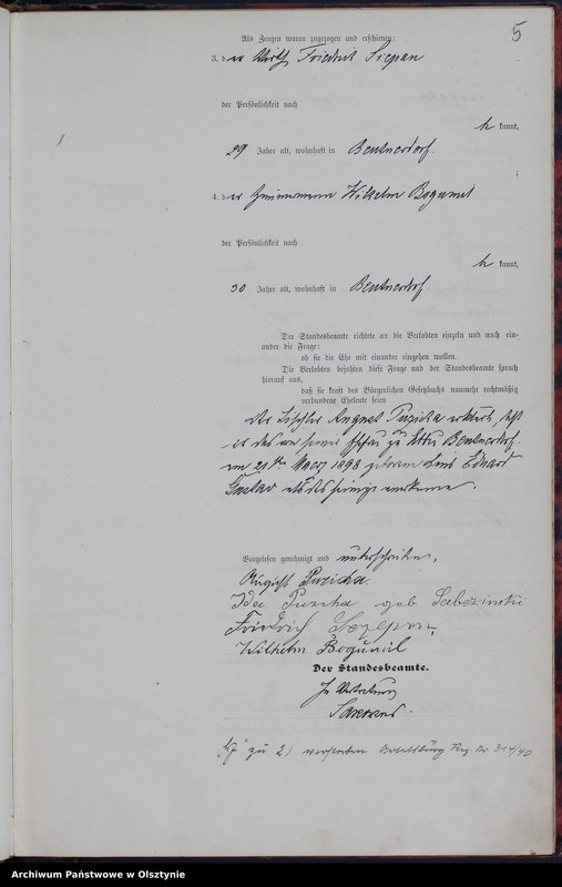 image.from.unit.number "Heiraths-Haupt-Register Nr 1 - 23"