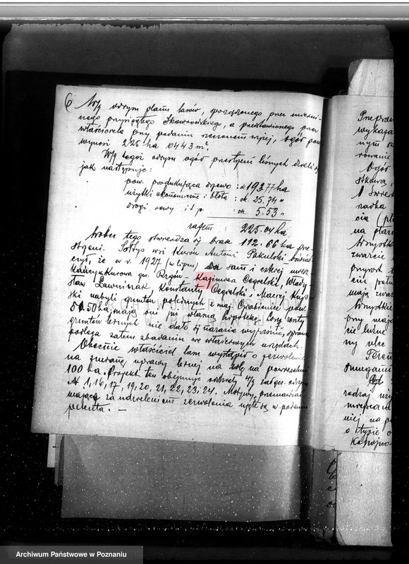 Obraz 10 z jednostki "Majątek Grabienice powiat koniński /nadzór nad gospodarką leśną/"