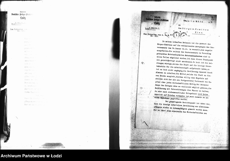 Obraz 6 z jednostki "[Korespondencja] z władzami niemieckimi"