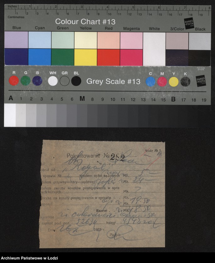 Obraz 13 z jednostki "Gerszon Rozenblum, Helena Lederowa – wyrób i sprzedaż przetworów jutowych"