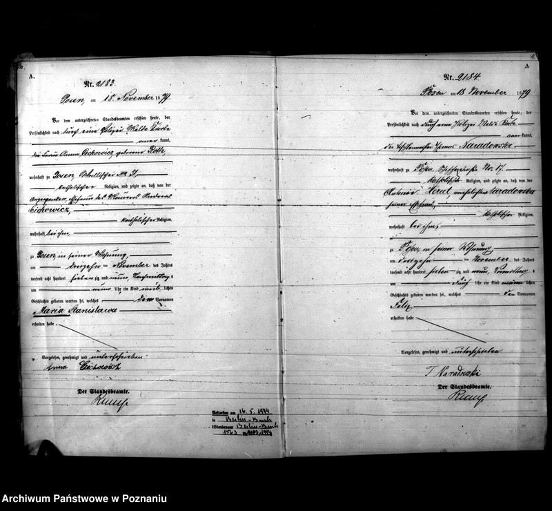 Obraz 8 z jednostki "Księga urodzeń t. V"