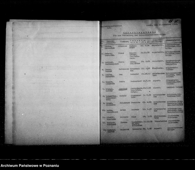 Obraz 12 z jednostki "Kriegsverdienst- Madaillen für Männer"