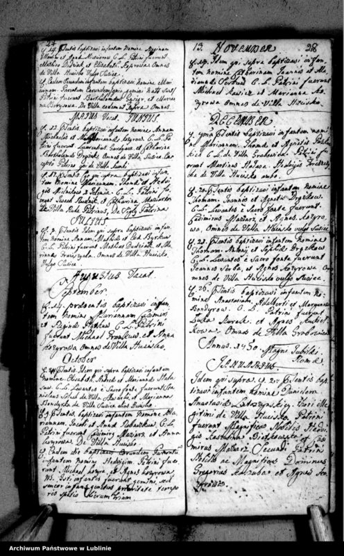 Obraz 17 z jednostki "Liber baptisatorum, copulatorum et mortuorum"