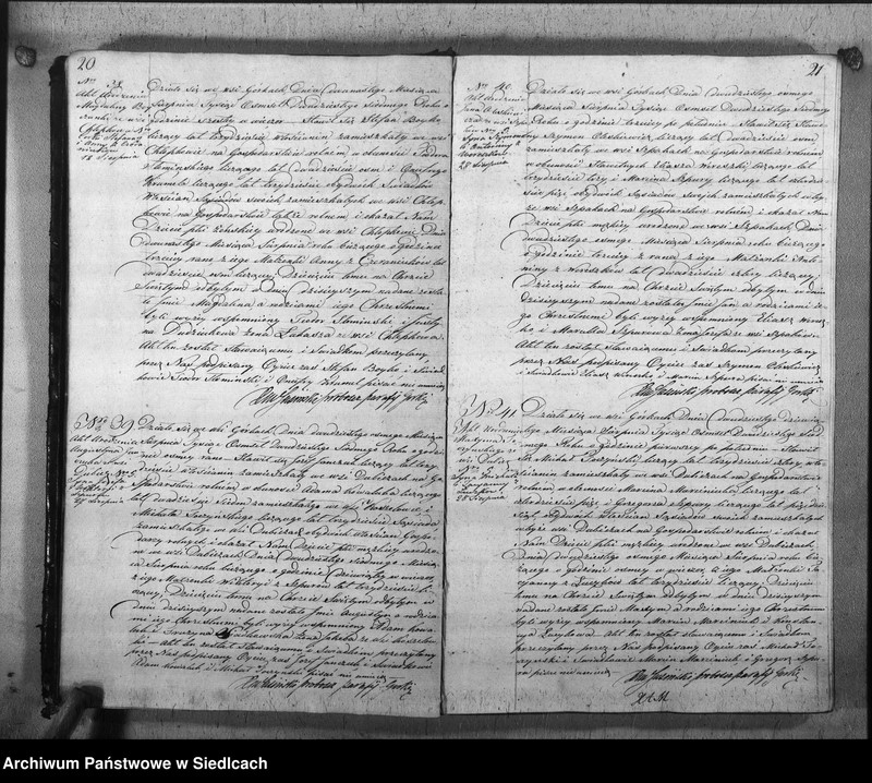 Obraz 13 z jednostki "Akta urodzin, małżeństw, zgonów"