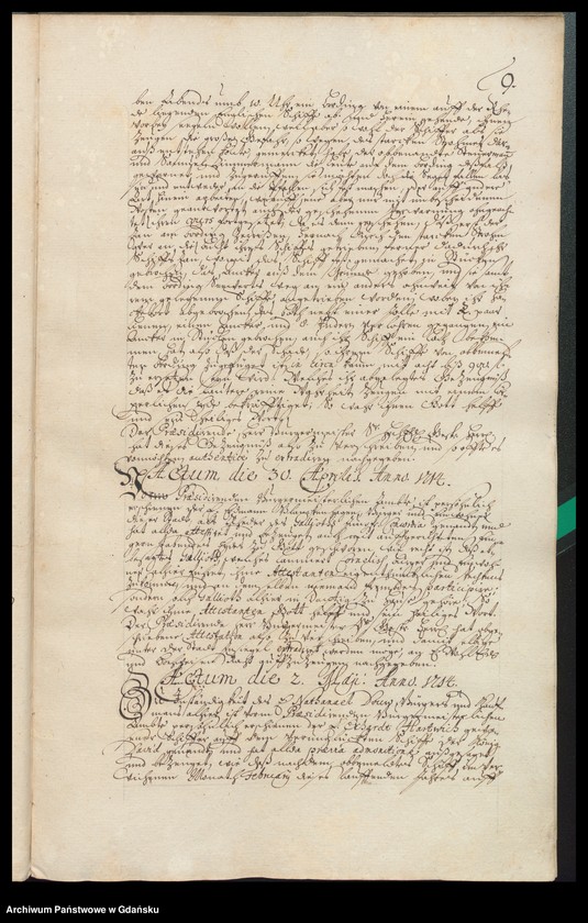 image.from.unit.number "Actum coram officio […] Gabrielis a Boemeln, Praeconsulis, Praesidis ac Montanorum Administratoris [20.III.1714-19.III.1715] Gabrielis a Boemeln Praesidis atque Caducorum Administratoris [9.IV.1714-7.III.1715] /2 indeksy/"