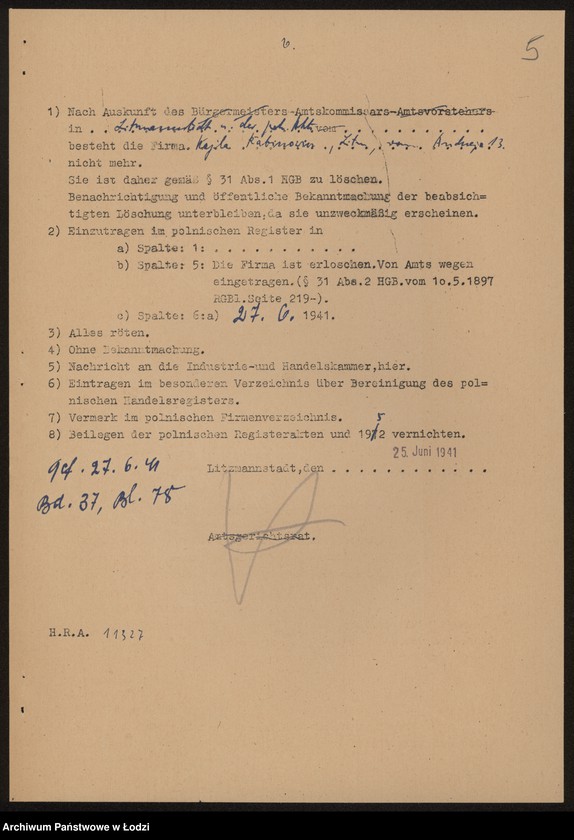 Obraz 7 z jednostki "Kajla Rabinowicz- sprzedaż galanterii i zabawek"